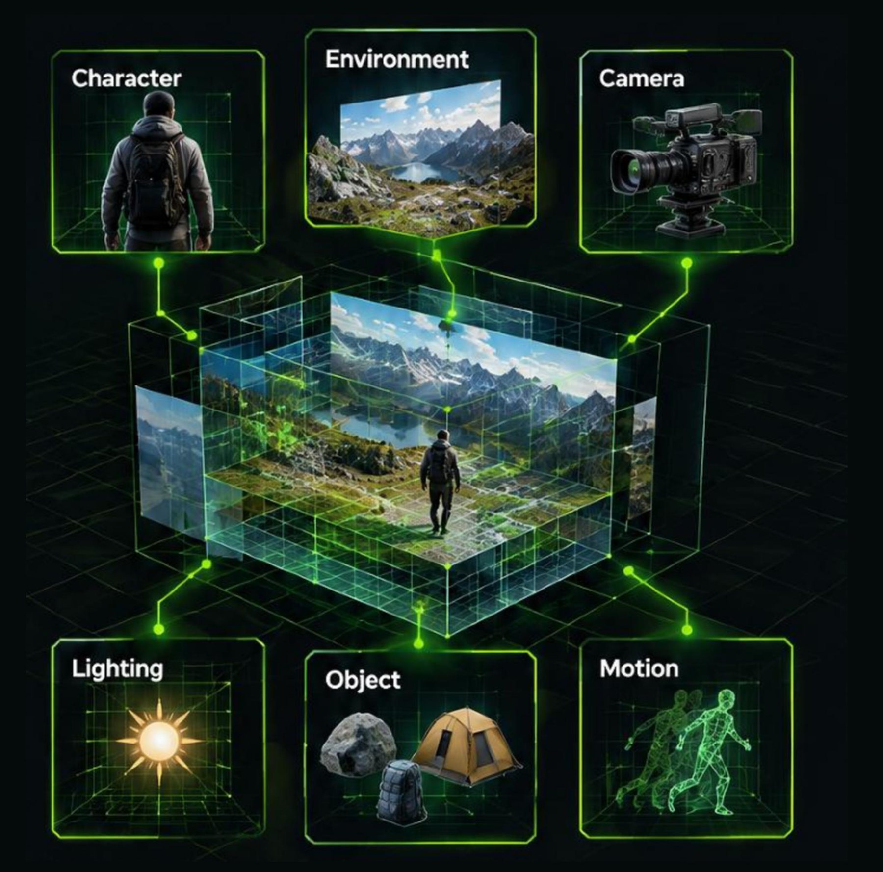 Editable components → Re-composable world
